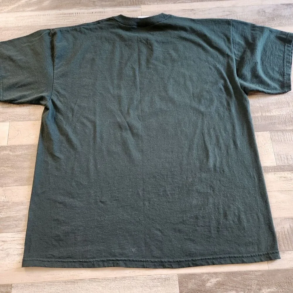 Great Smoky Mountains T-Shirt  Sz XL Whitetail Deer Wolf Black Bear Eagle USA - Picture 10 of 11